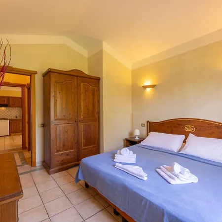 Isa-residence With Swimming-pool In Santa Margherita Di Pula, With Air Conditioning And Private Outdoor Space At Only 250 M From The